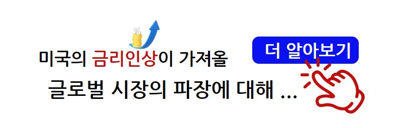 미국의 금리 인상과 세계 경제: 글로벌 시장의 파장과 대응 전략이 뭐야..