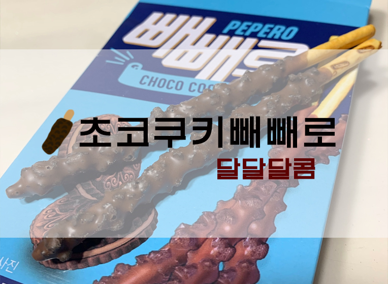  롯데제과 빼빼로 초코쿠키맛