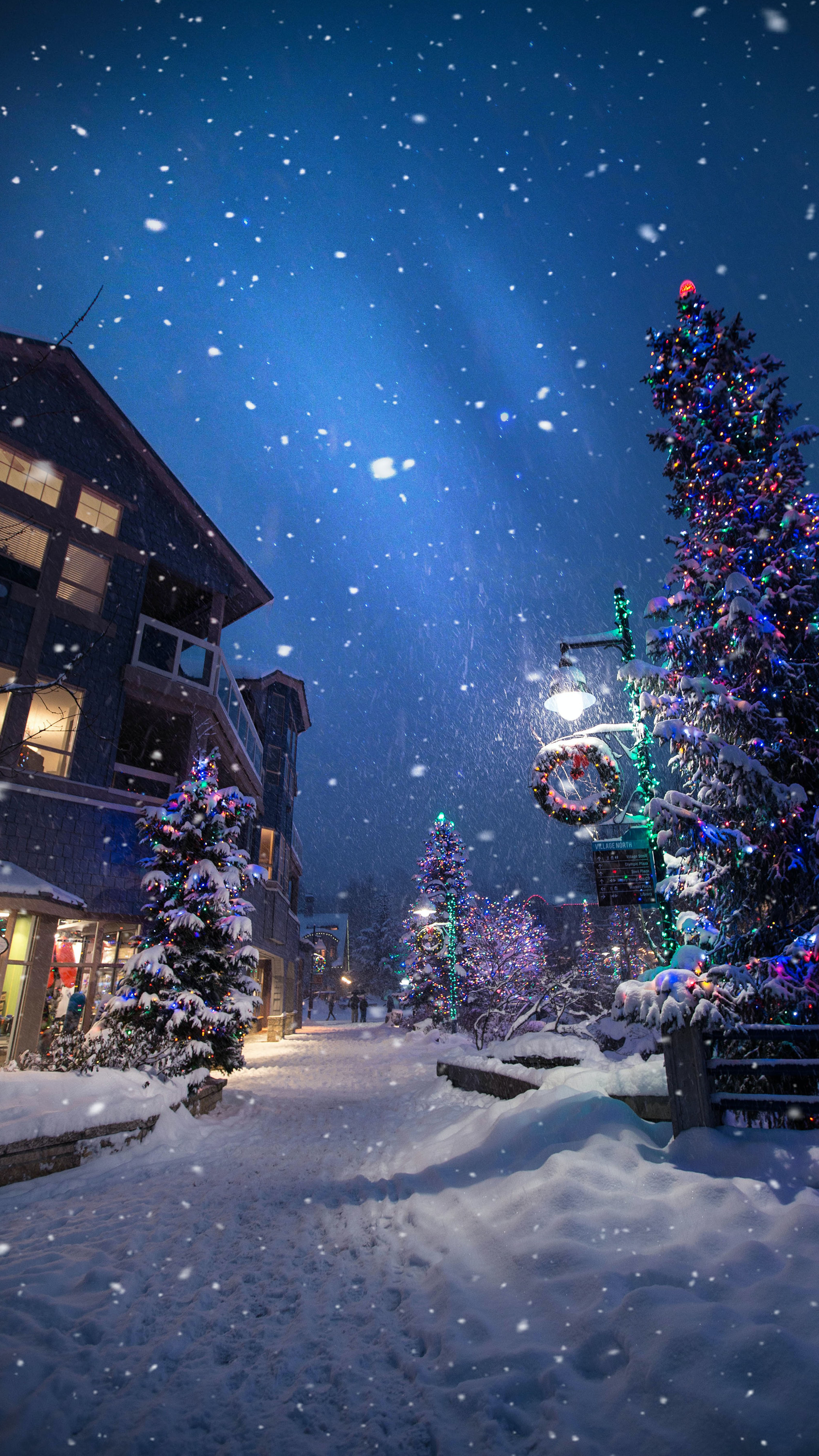 크리스마스 감성 배경화면