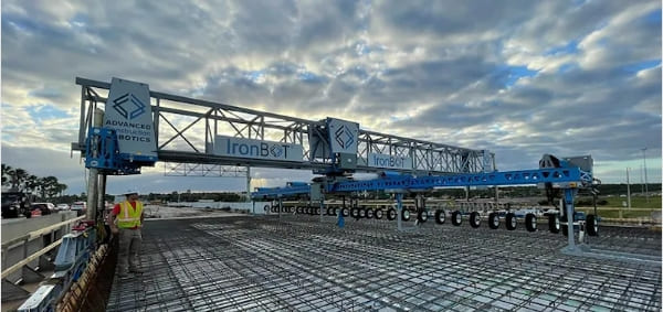  어드밴스드 컨스트럭션 로보틱스, '세계 최초' 두번째 철근 체결 로봇 출시 VIDEO: Advanced Construction Robotics launches ‘world’s first’ rebar robot