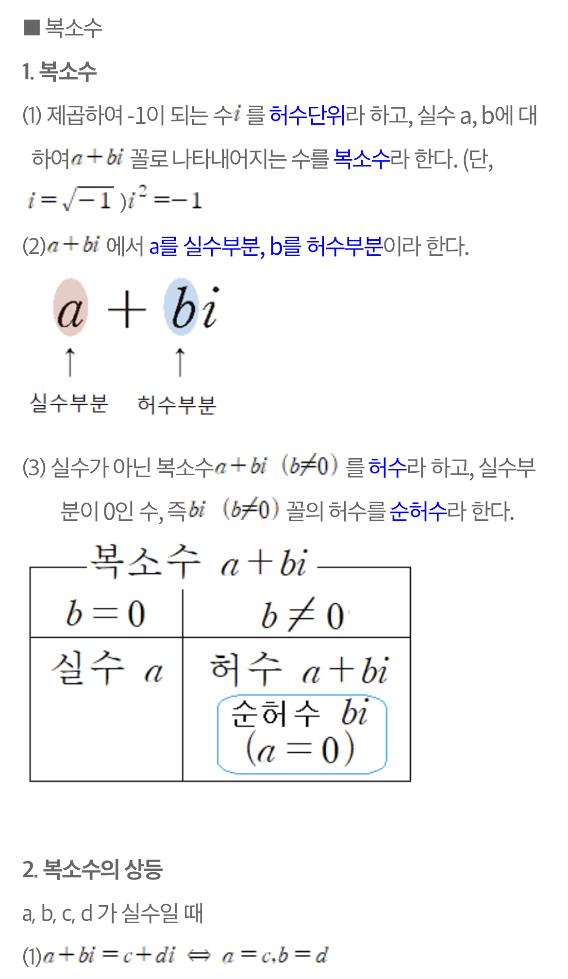  복소수