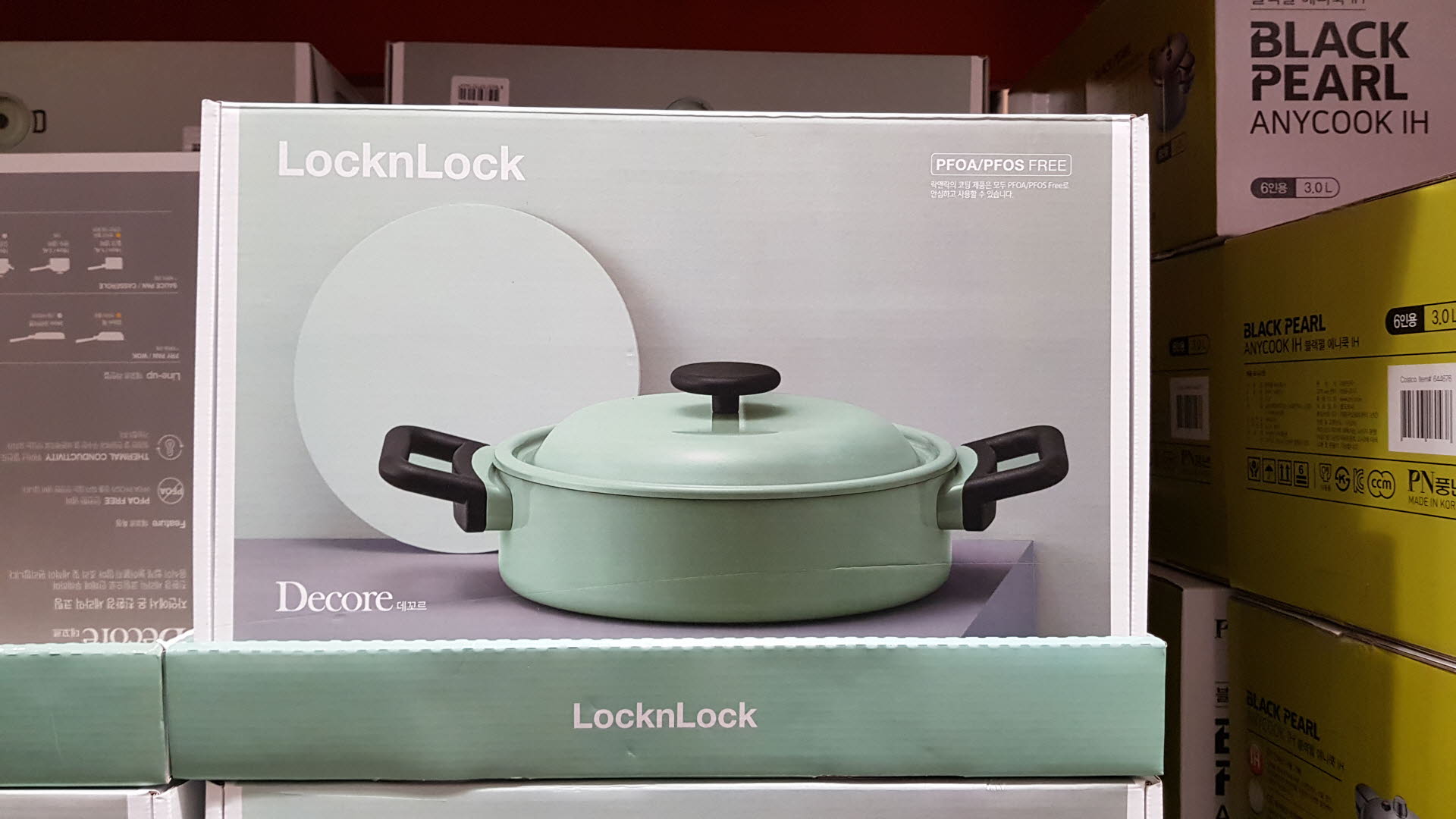 LOCK&amp;LOCK ELHE!
데꼬르 전골냄비
24CM
L&amp;L DECOR CASSEROLE 24CM