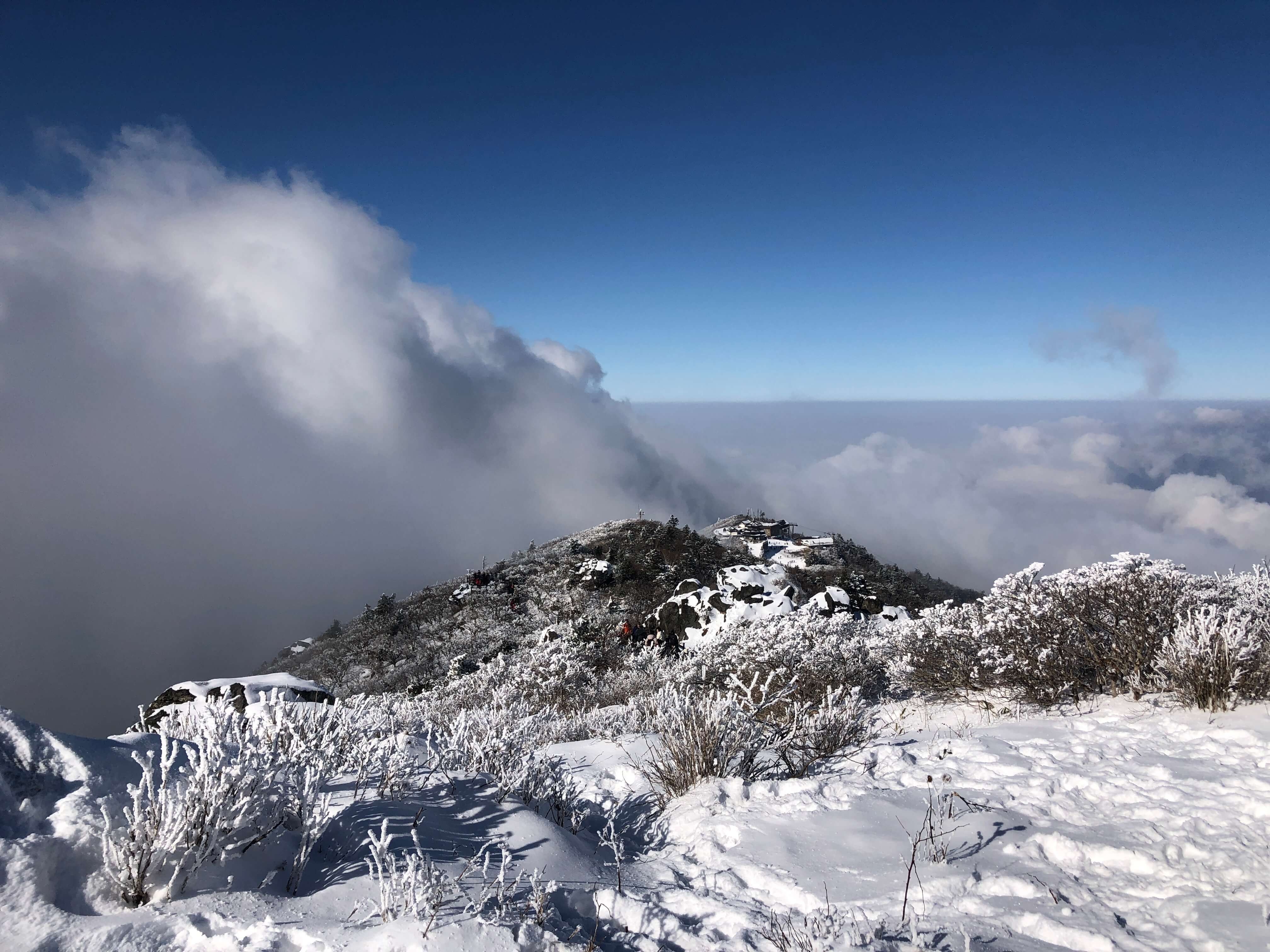 민수랜드-무주덕유산 향적봉 구름과산