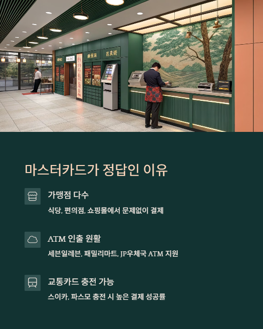 마스터카드가 정답인 이유