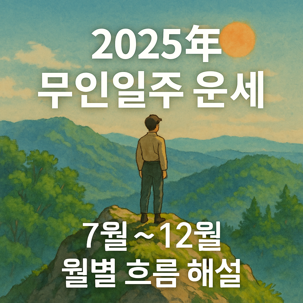 2025년 무인일주 운세