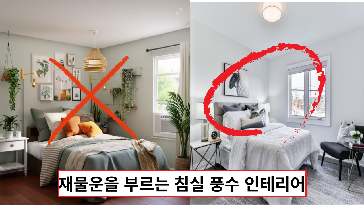  '진짜 나만 몰랐네!' 재물운을 부르는 침실 풍수 인테리어