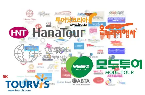한국의 여러 여행사