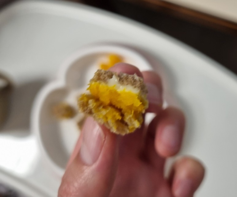 단호박 샌드위치 만들기 No밀가루, No계란 계란알러지 아기 5