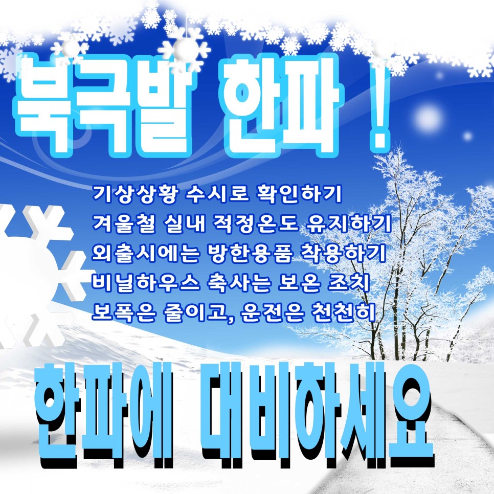 북극발 한파 '북극발 한파' 2