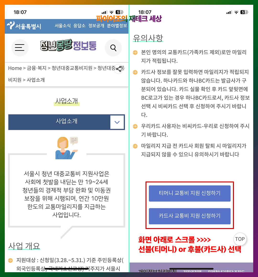 청년몽땅정보통