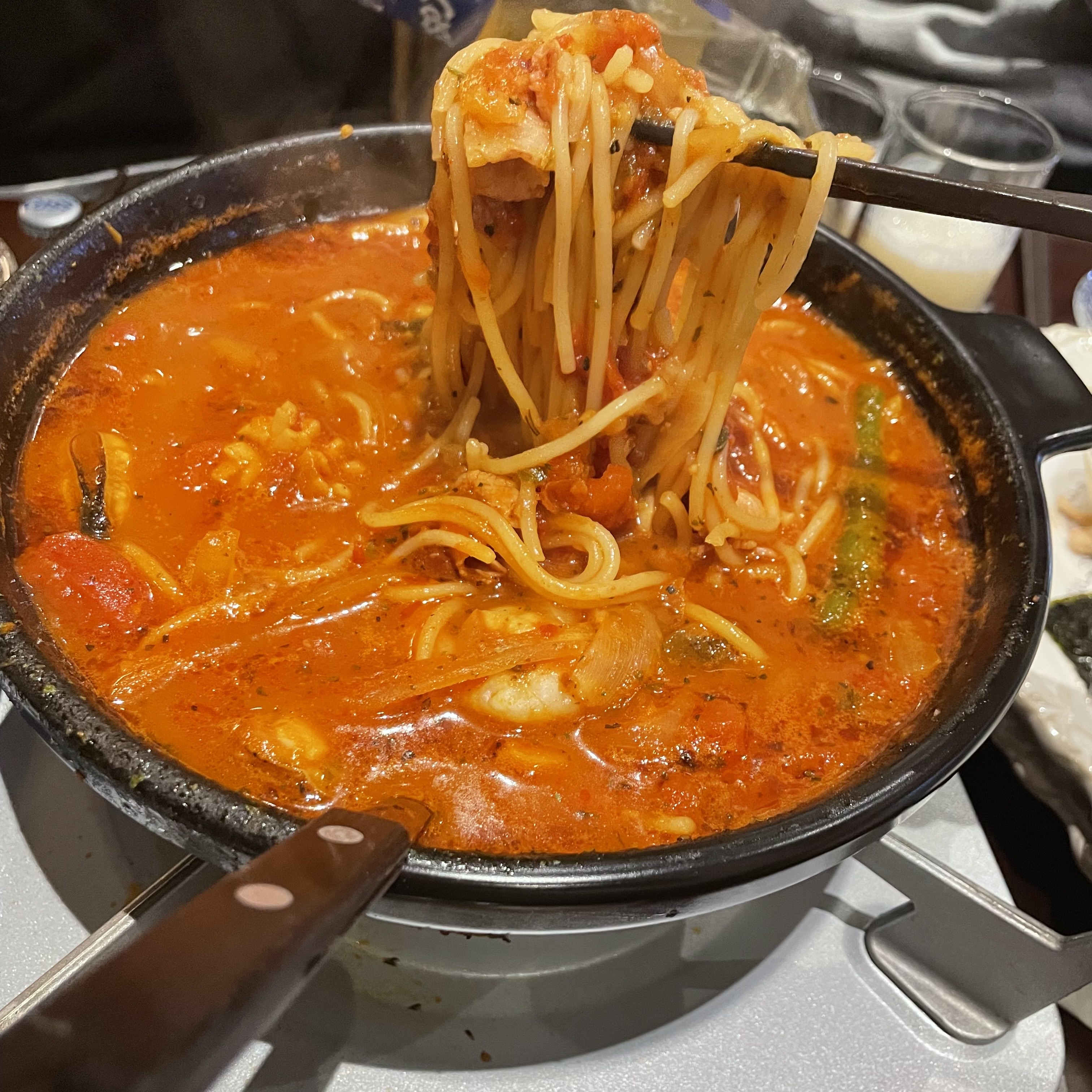 금별맥주 토마토 해장 파스탕