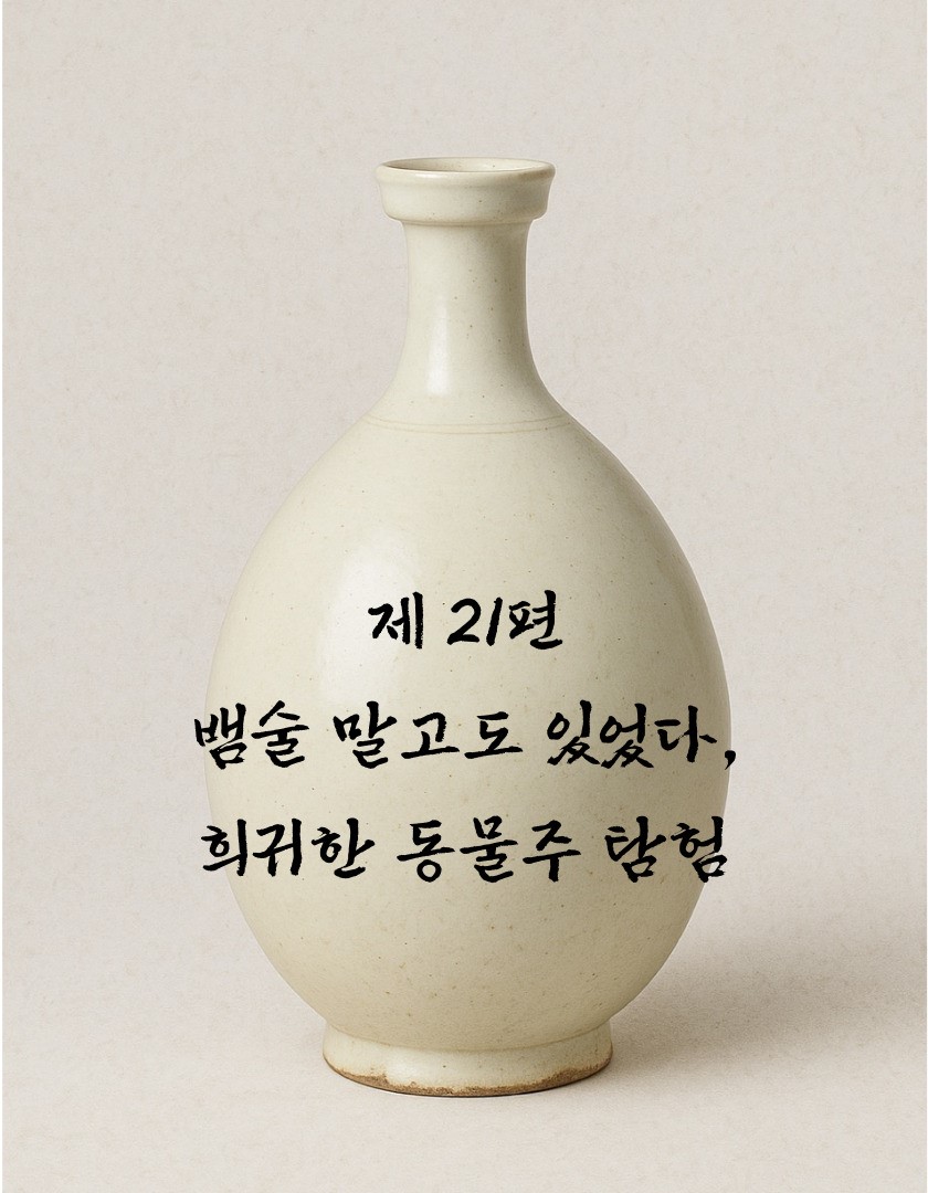 뱀술 말고도 있었다 – 희귀한 동물주 탐구