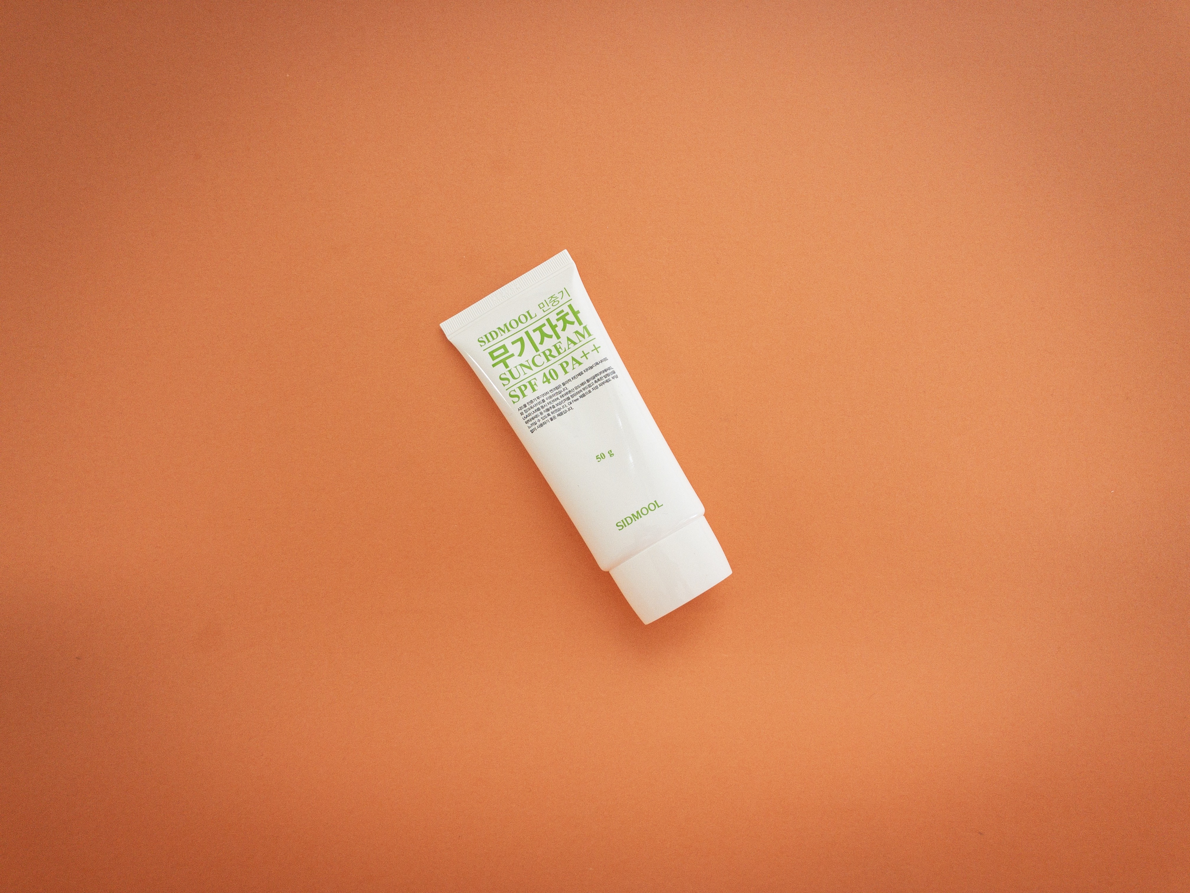  민중기 무기자차 썬크림 SPF40 PA++ 50g