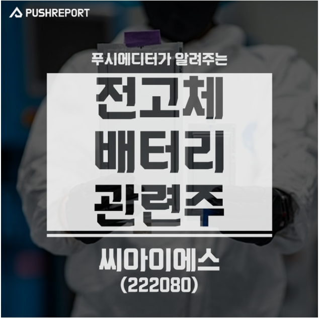  씨아이에스 분석