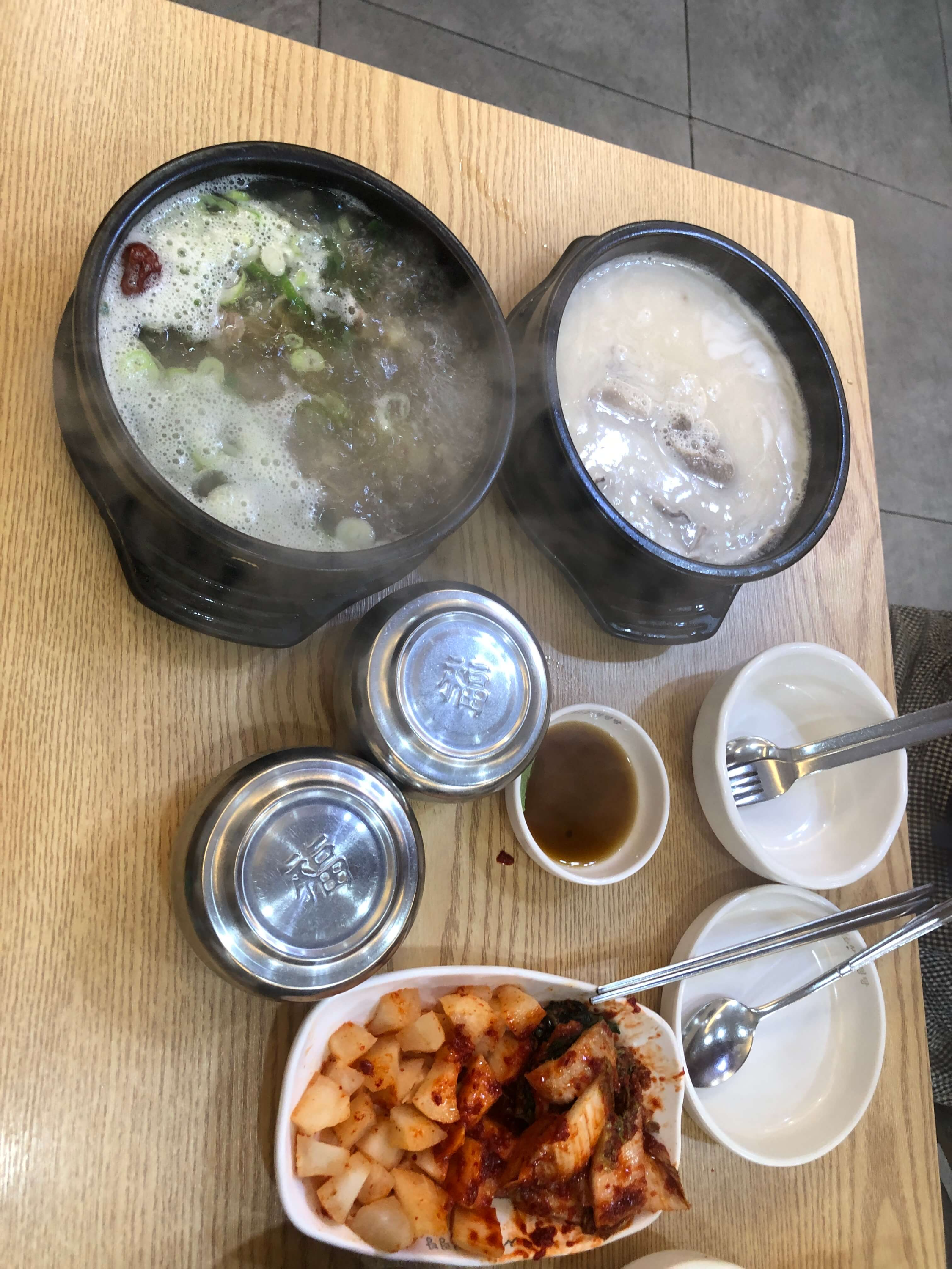 민수랜드-봉화산설렁탕 갈비탕과함께