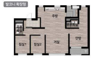84형-평면도