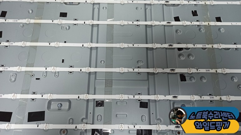  소리만 나오는 UN48J5900AF 삼성 LED TV 수리 방법은 백라이트 통교체가 답!!