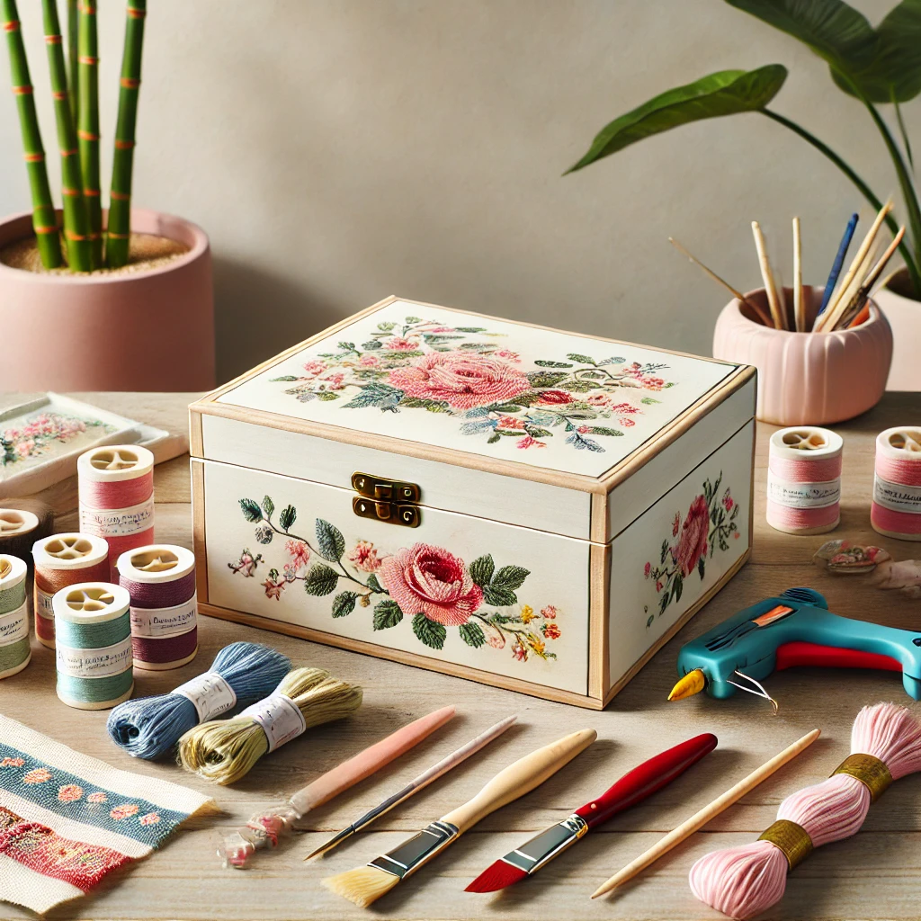 DIY 보석함 리모델링: 오래된 상자를 활용한 특별한 액세서리 제작법