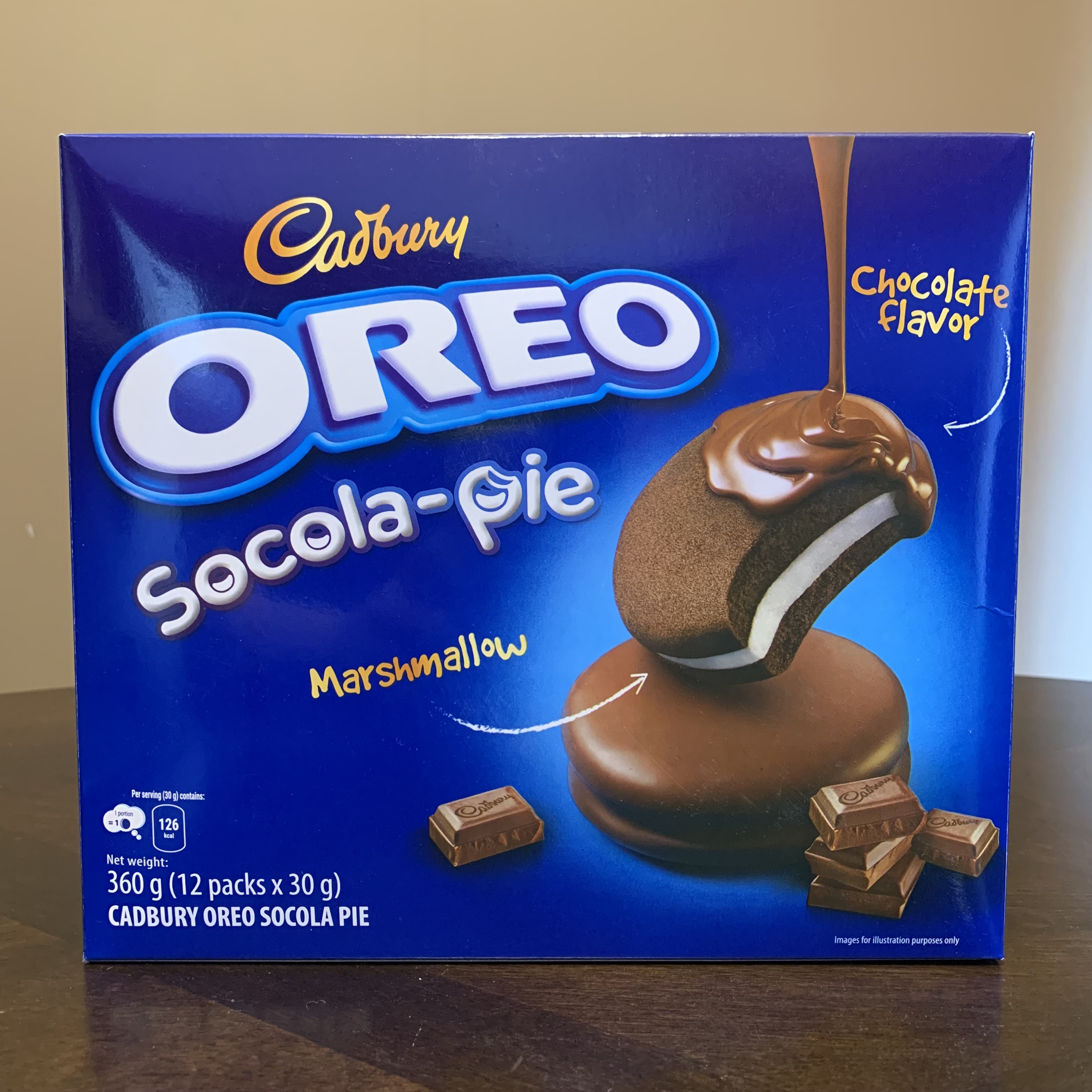  캐드버리 오레오 쇼콜라 파이  Cadbury Oreo Socola Pie