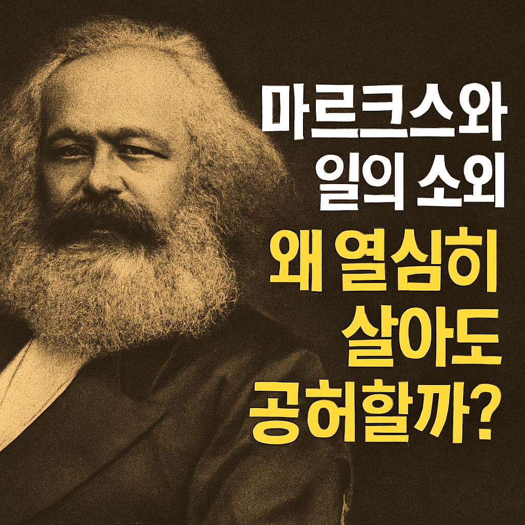 노동, 소외이론, 마르크스, 일의의미, 직장인철학, 일상철학, 공허함, 자기실현, 인문학, 철학블로그