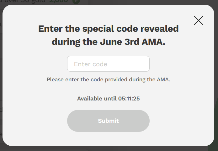 [Delabs] AMA Special Redeem Code - 2024.06.03