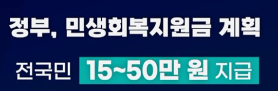 2025 민생지원금