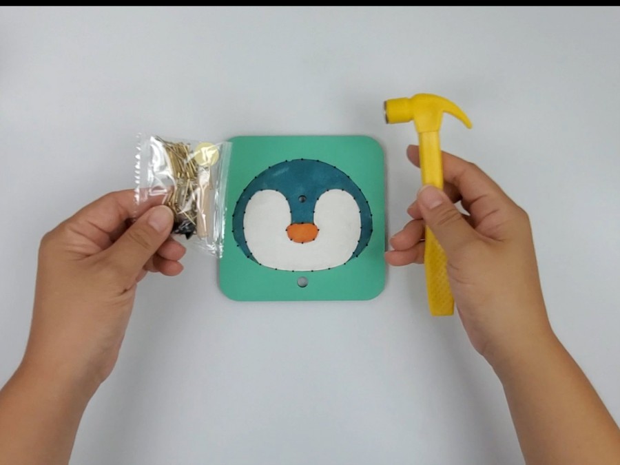 되는 펭귄 스트링아트 만들기 9. 집중력이 향상이 18