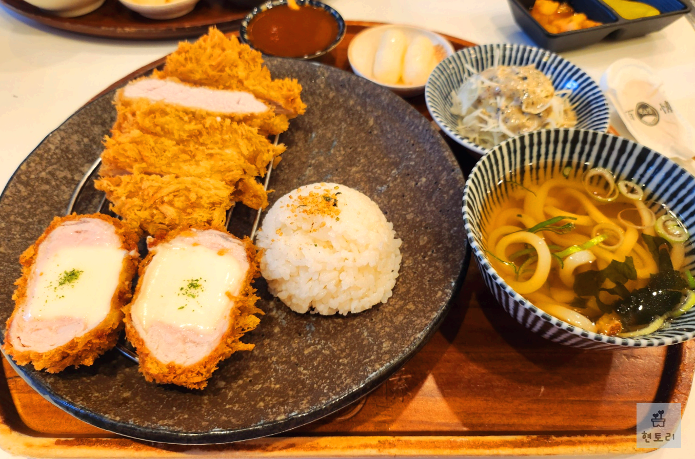 백소정 치즈모듬카츠