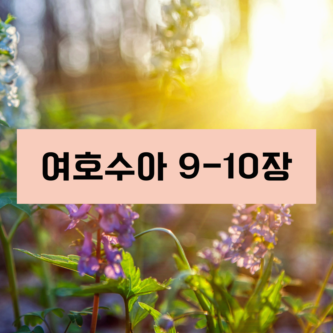 여호수아9_10장