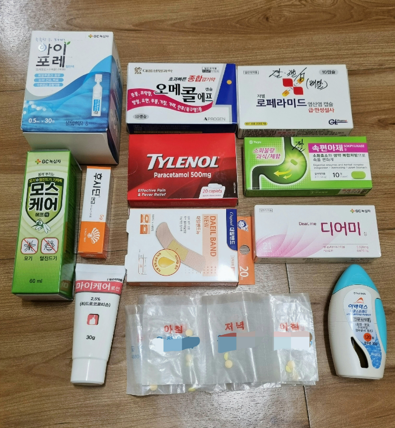  해외여행, 유럽여행 필수 상비약 추천 및 가격