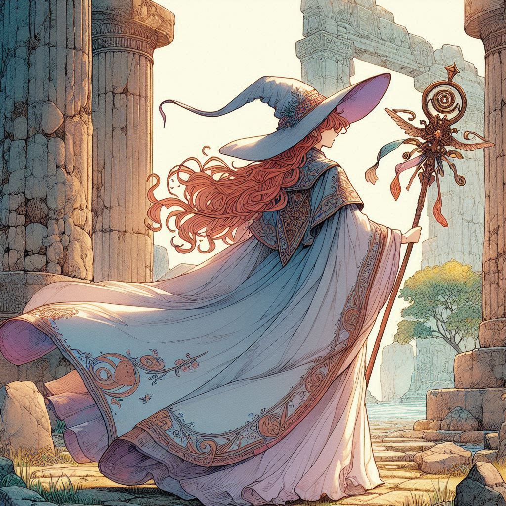 Enchanting Wizardess 09