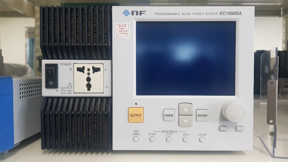  [중고 계측기] EC1000SA NF Corporation Programmable AC/DC Power Source 파워소스,중고 계측기렌탈,계측기 판매, 계측기 대여,중고 계측기 매매,중고계측기 매입