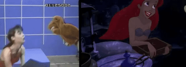 인어공주의 실제 모델 "셰리 스토너(Sherri Stoner)"_8.gif