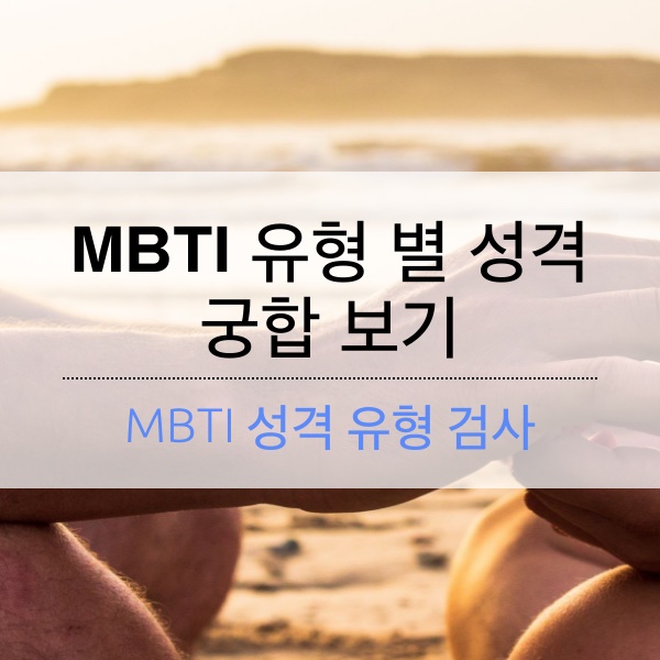 [심리] MBTI 유형 별 성격 관계 궁합 정보 공유