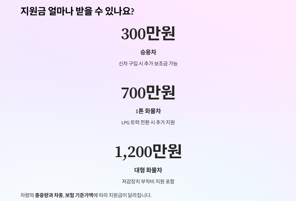 노후경유차 폐차지원금9