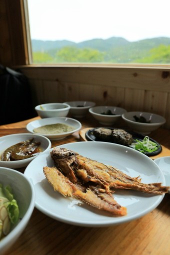 녹차 한정식