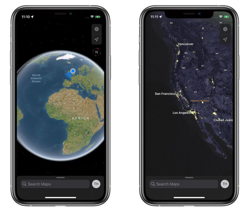애플-지도-지구본-iOS15