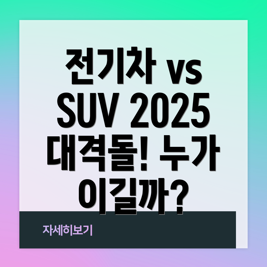 전기차와 대형 SUV