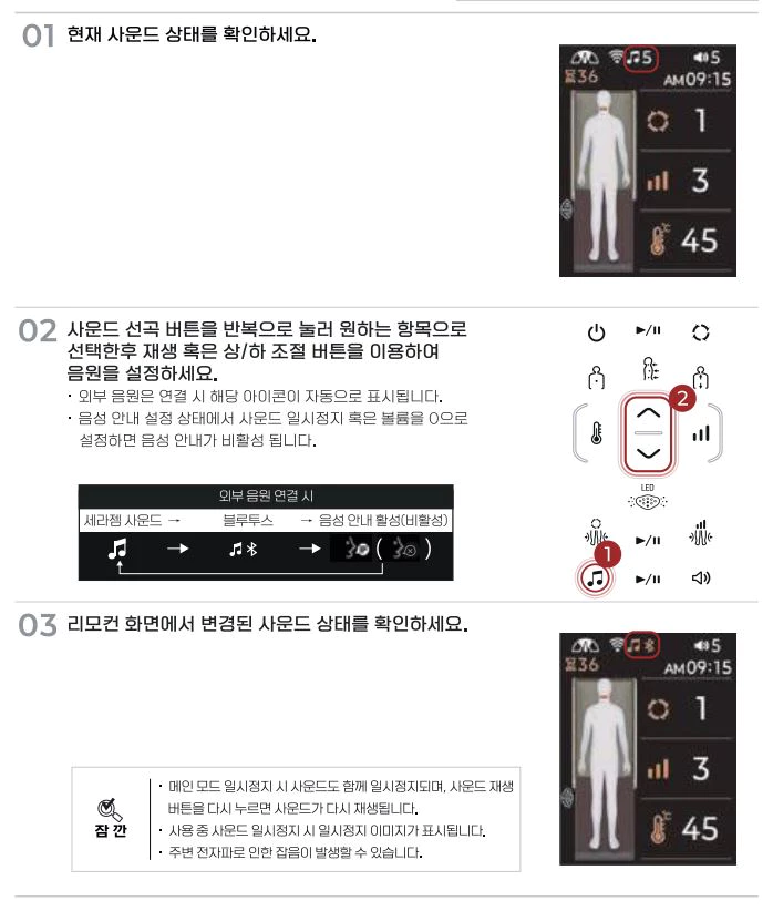 세라젬 사용법