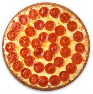 피자 헛 메가 크런치 메뉴 얌얌 페퍼로니 라지 사이즈