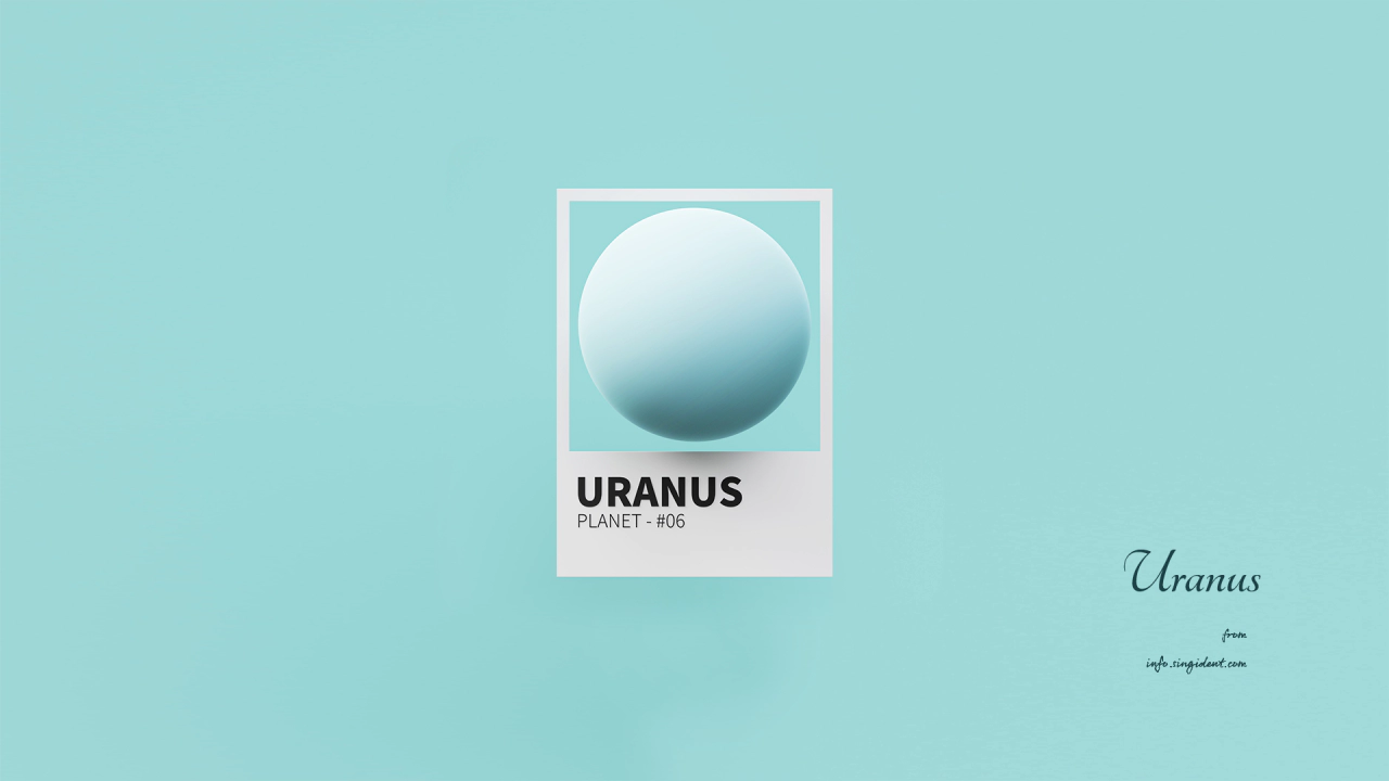 11 천왕성 C - Uranus 우주배경화면