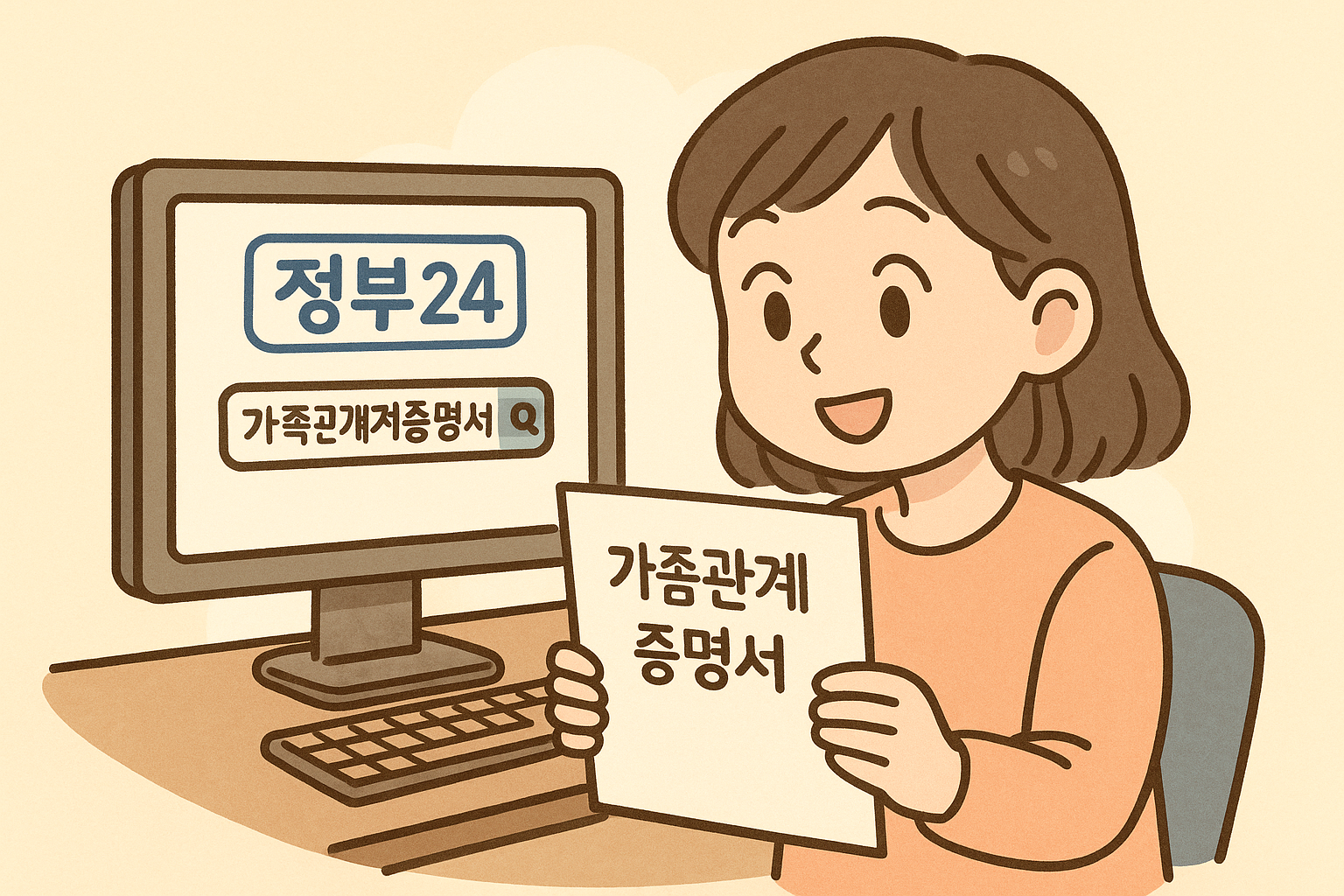 가족관계증명서 온라인 발급