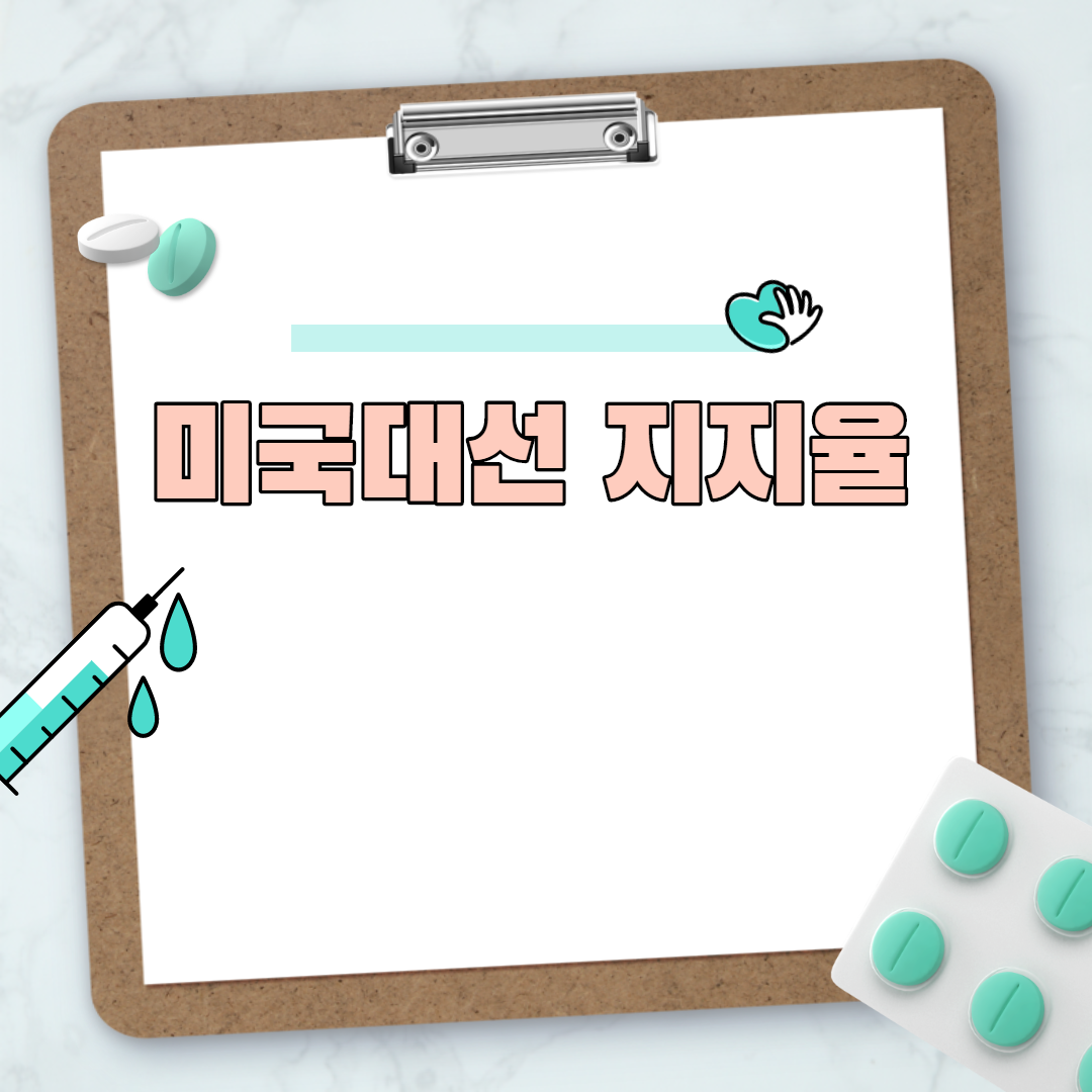  미국대선 지지율