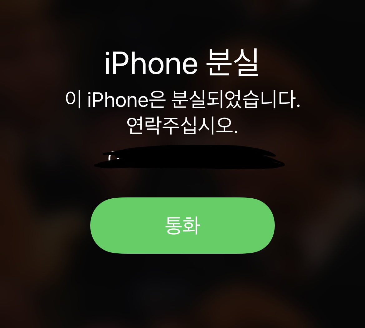  아이폰 분실했다가 찾은 후기, 나의 찾기 활성화
