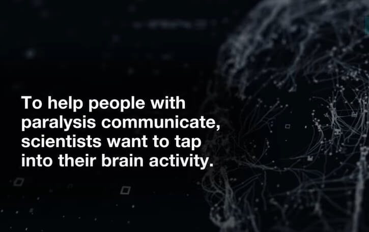  글을 못쓰는 장애자를 위한 놀라운 뇌 상상 타이핑법   VIDEO:Brain-Computer Interface Smashes Previous Record for Typing Speed