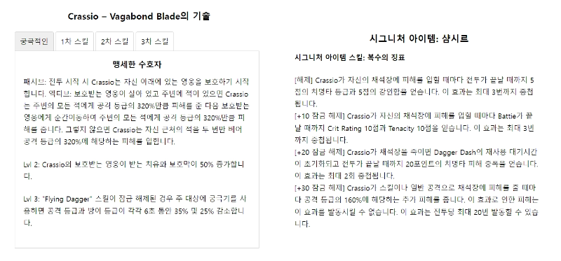 Casio 기술 및 기술