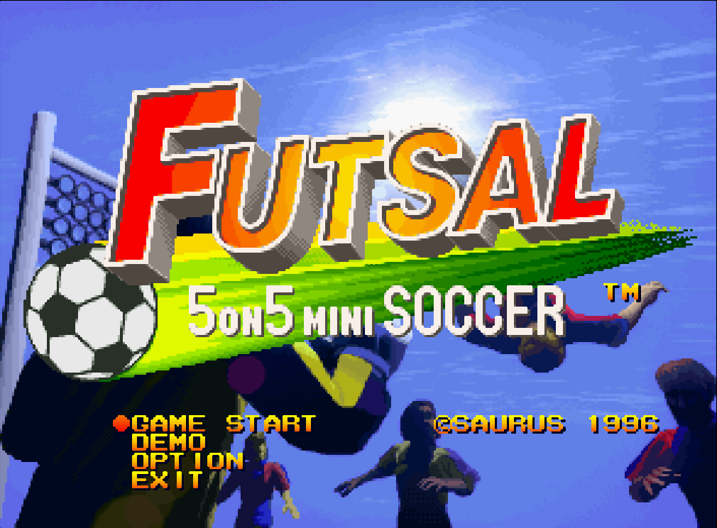  (자우루스) 풋살 5 대 5 미니 사커 - フットサル 〜5 ON 5 MINI SOCCER〜 Futsal 5 on 5 Mini Soccer (네오지오 CD ネオジオCD Neo Geo CD - iso 파일 다운로드)