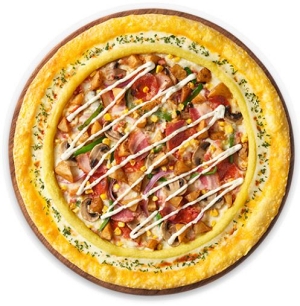 피자 헛 프리미엄 메뉴 베이컨 포테이토 리치 골드 엣지 치즈 크러스트 미디엄 라지 사이즈