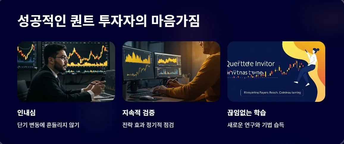 퀀트투자 시 마음가짐