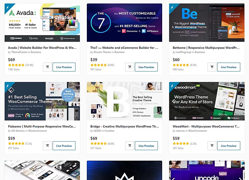 올해가장많이판매된-워드프레스-테마들